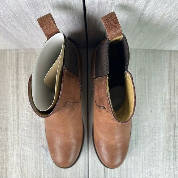 Frye Molly Gore Short Whiskey Leather Bootie Ankle Boot Shoe Women Size 6 B - Picture 10 of 11